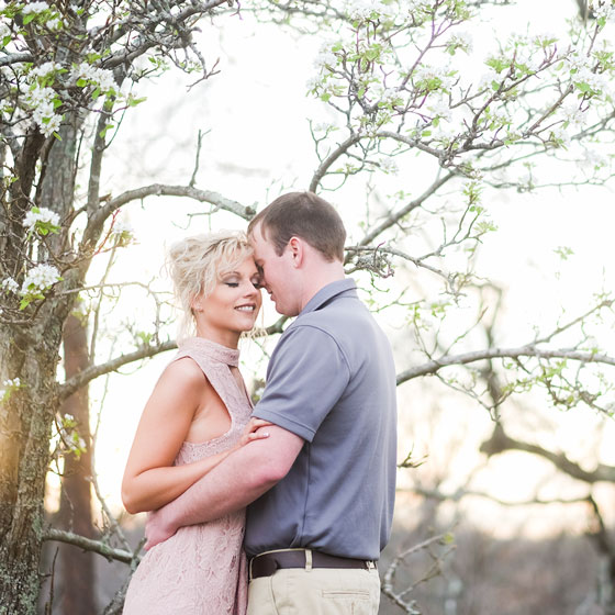 Sweet Spring Engagement